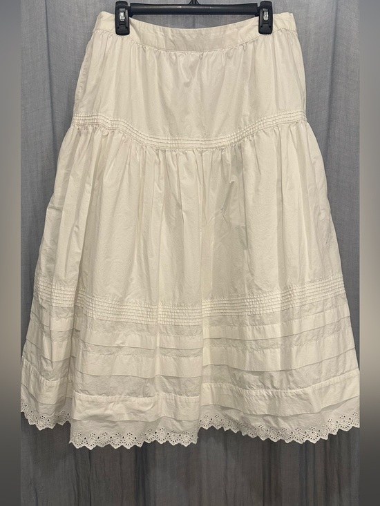 Quince Dresses & Skirts - Quince Cotton Poplin Pintuck Maxi Skirt / Size L